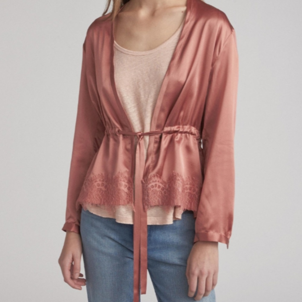 Rag & Bone Tomlin Silk Shirt